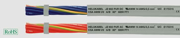 Control Cable JZ-602 PUR DC 18G1,5 qmm, AWG 16 12817