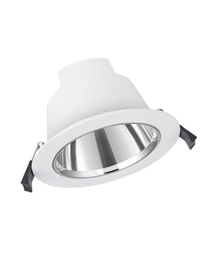 Highlight Specifications:
Efficacy: Up to 90 lm/W
Luminous flux: 1210, 1620, 1930lm @4000K
Antiglare luminaire (UGR<22 low UGR)
Three light colours in one: 3000K/4000K/5700K
IP54 from roomside
Cut-outs: 130, 155, 205 mm
Beam angle: 60°
Lifespan: 50,00 4058075104082