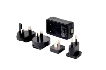 3M Peltor Mains Power Plug for Lite-Com Pro II IS Battery USB charging Port FR08 7000108521