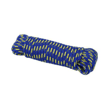 Rope 6 mm, 15 m, blue/yellow 1341
