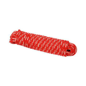 Rope 8 mm, 15 m, red/white 1342