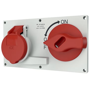 panel mounted receptacle 7507