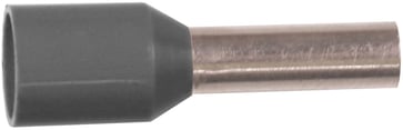 Pre-insulated end terminal A02552K, 2.5mm² L8, Grey 4403-017100