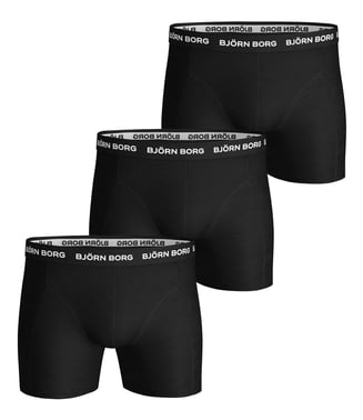 Boxer BB cotton 3-p Black size S 1000128001008