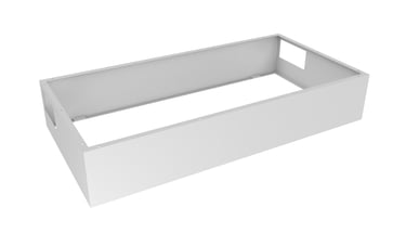 Ceiling podium White for Integrata 1200 with motor recirculating (Height: 255 mm) 500.00.3050.0