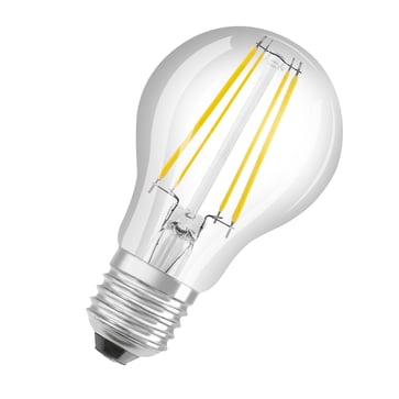 OSRAM LED standard filament 525lm 2,5W/830 (40W) E27 energiklasse A 4058075747807