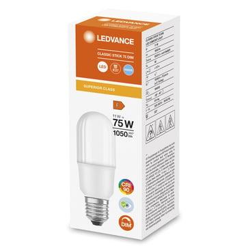 OSRAM LED Comfort stick frosted 1050lm 11W/965 (75W) E27 dimmable  4058075759640