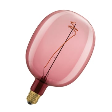 OSRAM Vintage 1906 LED globe balloon pink spiral filament ultra thin 220lm 4,5W/816 (15W) E27 dimmable 4058075761896