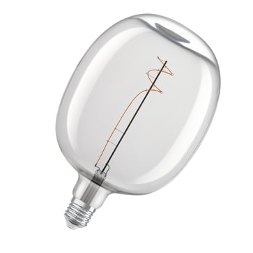 OSRAM Vintage 1906 LED globe balloon white spiral filament ultra thin 400lm 4,8W/827 (30W) E27 dimmable 4058075761919