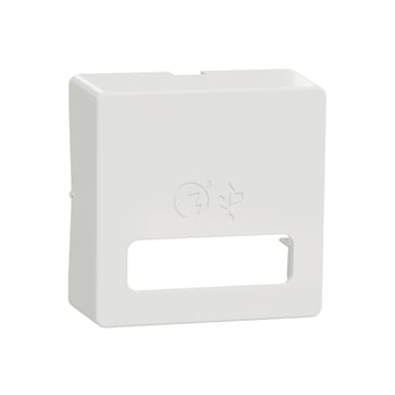 LK FUGA afdækning for USB A+C hurtiglader hvid 540D6703