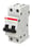 Automatsikring C 13A, 2-polet C-karakteristik, brydeevne 6kA, 230/400V AC, 35mm bred S202-C13 2CDS252001R0134 miniature