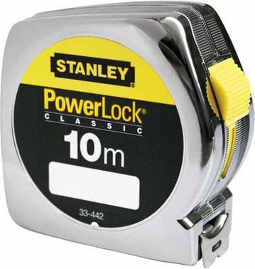 Stanley korte båndmål "powerlock" 8,0 m 0-33-198