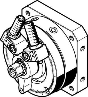 Festo Semi-rotary drive - DSM-25-270-P1-FW-A-B 566208