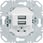USB charging socket outlet white 260209 miniature