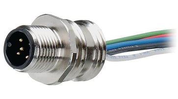 Device plug M12 Poles 5 144-91-232