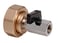 Kemper test valve DN10-15 brass 3670601500 miniature