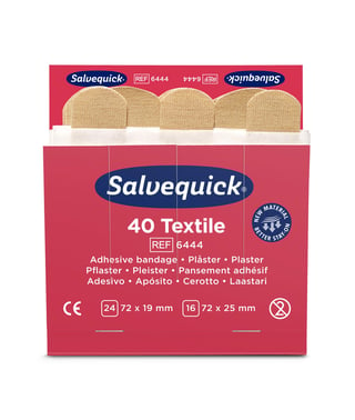 Salvequick Textile Plaster, 40 pcs/refill 6444