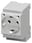 Schuko socket 16a 3-pole 5TE6800 5TE6800 miniature