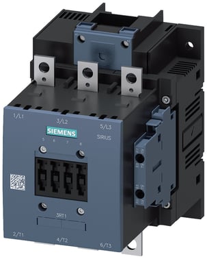 Contactor, 75KW/400V/AC-3, AC(40...60HZ)/DC operation UC 110...127V auxil. contacts 2NO+2NC 3-pole, S6 3RT1055-6AF36