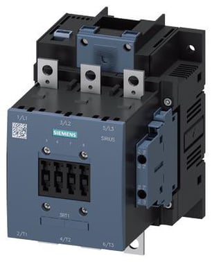 Power contactor, AC-3 150 A, 75 kW / 400 V AC (50-60 Hz) / DC operation 21-27 UC, 3 V Auxiliary contacts 2 NO + 2 NC 3-pole 3RT1055-6NB36