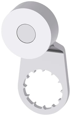 Sirius twist lever for position switch 3SE51 Metal lever Form A 27 mm long, Step 9 mm with Stainless steel roller 19 mm, 3SE5000-0AA02 3SE5000-0AA02