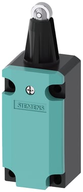 Sirius position switch Metal enclosure 40 mm, 1NO /1NC , roller plunger with 3 mm overtravel and stainless steel roller 13 mm 3SE5112-0CD02