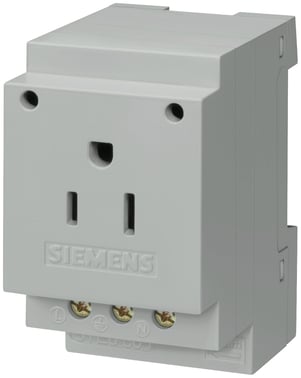 Schoko socket 16A acc. to IEC 60083, UL version type Nema 5TE6804