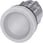 Indikatorlys, 22mm, rund, Metal, Skinnende, Hvid 3SU1051-6AA60-0AA0 miniature