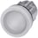 Indikatorlys, 22mm, rund, Metal, Skinnende, Hvid 3SU1051-6AA60-0AA0 miniature
