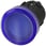 Indikatorlys, 22 mm, rund, plastik, blå 3SU1001-6AA50-0AA0 miniature
