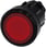 Lystrykknap, 22 mm, rund, plastik, rød, flad 3SU1001-0AB20-0AA0 miniature