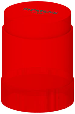 Konstant lys element, med integrerad LED, rød, 24 V AC/DC, Diameter 50 mm 8WD4220-5AB