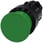 Paddetrykknap, 22 mm, rund, plastik, grøn, 30 mm, 3SU1000-1AD40-0AA0 miniature