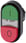 Dobbelt trykknap, 22 mm, rund, plastik, grøn: I, rød: O 3SU1000-3BB42-0AK0 miniature