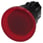 Belyst paddehattetryk, 22 mm, rund, plastik, rød, 40 mm, låsende, 3SU1001-1BA20-0AA0 miniature