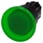 Belyst paddehattetryk, 22 mm, rund, plastik, grøn, 40 mm, låsende, 3SU1001-1BA40-0AA0 miniature