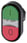 Belyst dobbelttrykknap, 22 mm, rund, plastik, grøn: I, rød: O, tryknapper, flad 3SU1001-3AB42-0AK0 miniature