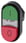 Belyst dobbelttrykknap, 22 mm, rund, plastik, grøn: I, rød: O, tryknapper, flad og forhøjet 3SU1001-3BB42-0AK0 miniature
