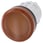 Indikatorlampe, 22 mm, rund, plastik, rødbrun, linse, glat 3SU1001-6AA00-0AA0 miniature