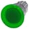 Belyst paddehattetryk, 22 mm, rund, metal, skinnede, grøn, 40 mm, låsende, 3SU1051-1BA40-0AA0 miniature