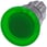 Belyst paddehattetryk, 22 mm, rund, metal, skinnede, grøn, 40 mm, låsende, 3SU1051-1BA40-0AA0 miniature