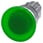 Belyst paddehattetryk, 22 mm, rund, metal, skinnede, grøn, 40 mm, 3SU1051-1BD40-0AA0 miniature