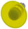 Belyst paddehattetryk, 22 mm, rund, metal, skinnede, gul, 60 mm, 3SU1051-1CD30-0AA0 miniature