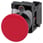 Paddetrykknap, 22 mm, rund, plastik, rød, 40 mm, låsende med holder, 1 NC, fjeder 3SU1100-1BA20-3CA0 miniature