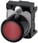 Trykknap, kompakt, med forlænget arm (12 mm) rød transparent, Trykknap, flad, med holder 3SU1201-0EB20-0AA0 miniature