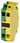 Support, grøn/gul, fjeder, for bund motage 3SU1400-2DA43-3AA0 miniature