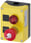 Kapsling plastik 2 kontrol punkter plastik, B = Indikatorlampe, rød, LED 24 V AC/DC,skrue 3SU1802-0NA00-2AB2 miniature