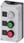 Kapsling  3 kontrol punkter plastik, C=indikator lys klar, Label LED 24 V, skrue 3SU1803-0AB00-2AB1 miniature