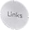 Inskription plade for lystrykknap, rund, hvid med sort font, inskription: left 3SU1900-0AB71-0AJ0 miniature