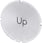 Inskription plade for lystrykknap, rund, hvid med sort font, inskription: Up 3SU1900-0AB71-0DL0 miniature